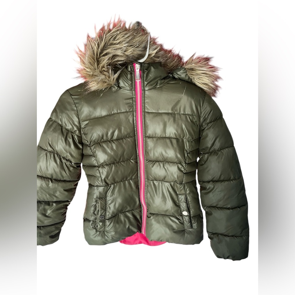MICHAEL KORS GIRLS HOODED PUFFER
JACKET
